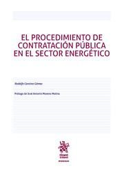 EL PROCEDIMIENTO DE CONTRATACIÓN PÚBLICA EN EL SECTOR ENERGÉTICO