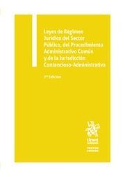LEYES DE RÉGIMEN JURÍDICO DEL SECTOR PÚBLICO,