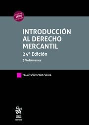 INTRODUCCIÓN AL DERECHO MERCANTIL. (3 VOLÚMENES)