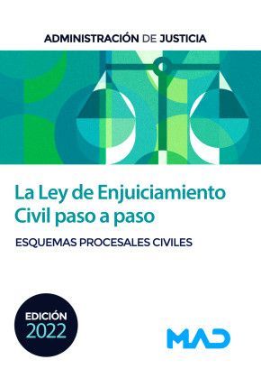 LEY DE ENJUICIAMIENTO CIVIL PASO A PASO ESQUEMAS PROCESALES CIVILES