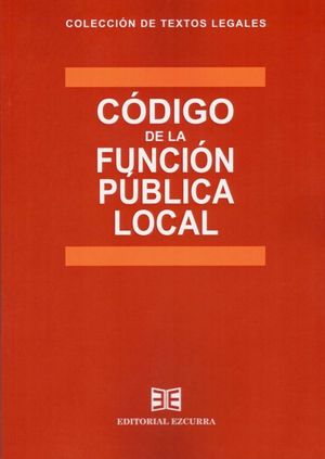 CÓDIGO DE LA FUNCIÓN PÚBLICA LOCAL 2020