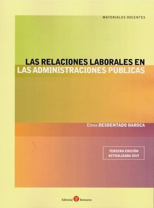 LAS RELACIONES LABORALES EN LAS ADMINISTRACIONES PÚBLICAS