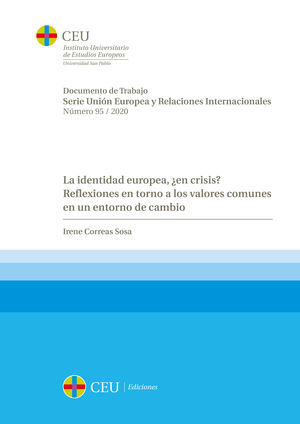 LA IDENTIDAD EUROPEA, ¿EN CRISIS?