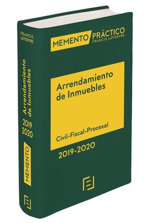 MEMENTO ARRENDAMIENTO DE INMUEBLES 2019-2020