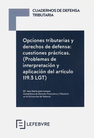 OPCIONES TRIBUTARIAS Y DERECHO DE DEFENSA