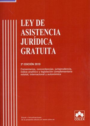 LEY DE ASISTENCIA JURIDICA GRATUITA