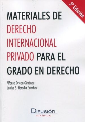 MATERIALES DERECHO INTERNACIONAL PRIVADO