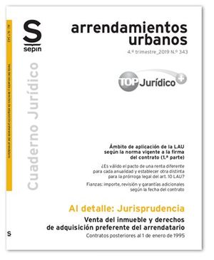 VENTA DEL INMUEBLE Y DERECHOS DE ADQUISICIÓN PREFERENTE DEL ARRENDATARIO