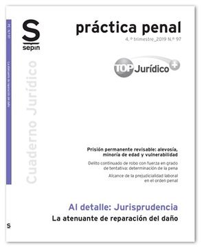 LA ATENUANTE DE REPARACIÓN DEL DAÑO
