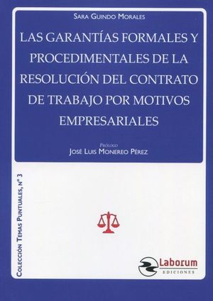 LAS GARANTÍAS FORMALES Y PROCEDIMENTALES DE LA RESOLUCIÓN