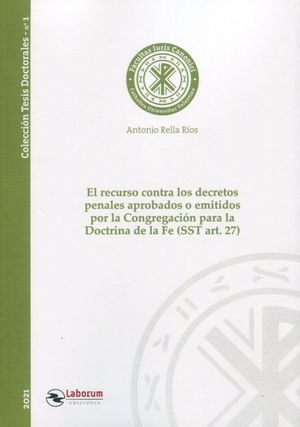 EL RECURSO CONTRA LOS DECRETOS PENALES APROBADOS O EMITIDOS