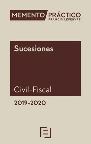 MEMENTO SUCESIONES (CIVIL-FISCAL) 2019-2020
