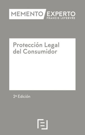 MEMENTO EXPERTO PROTECCIÓN LEGAL DEL CONSUMIDOR