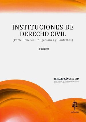 INSTITUCIONES DE DERECHO CIVIL