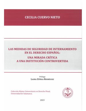 LAS MEDIDAS DE SEGURIDAD DE INTERNAMIENTO EN EL DERECHO