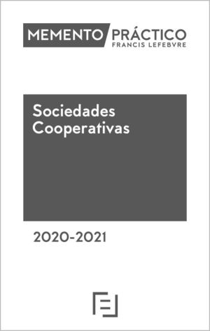 MEMENTO PRÁCTICO SOCIEDADES COOPERATIVAS 2020-2021