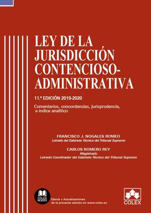 LEY DE LA JURISDICCION CONTENCIOSO-ADMINISTRATIVA - CODIGO COMENT