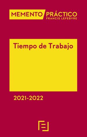 MEMENTO PRÁCTICO TIEMPO DE TRABAJO 2021-2022