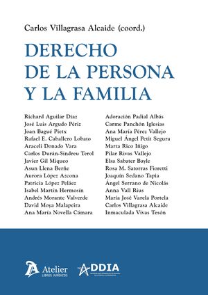 DERECHO DE LA PERSONA Y LA FAMILIA