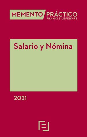 MEMENTO SALARIO Y NÓMINA 2021