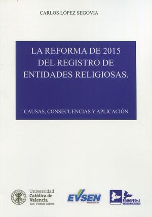 REFORMA DE 2015 DEL REGISTRO DE ENTIDADES RELIGIOSAS