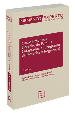 MEMENTO EXPERTO CASOS PRÁCTICOS DERECHO DE FAMILIA