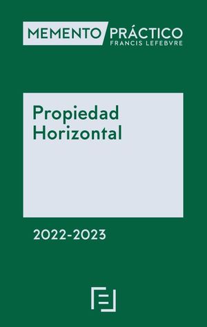 MEMENTO PRACTICO PROPIEDAD HORIZONTAL, 2022-2023
