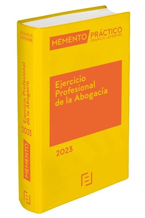 MEMENTO EJERCICIO PROFESIONAL DE LA ABOGACÍA 2023