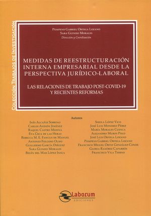 MEDIDAS DE REESTRUCTURACIÓN INTERNA EMPRESARIAL DESDE LA PERSPECTIVA JURÍDICO-LA