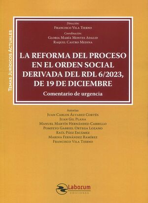 LA REFORMA DEL PROCESO EN EL ORDEN SOCIAL DERIVADA DEL