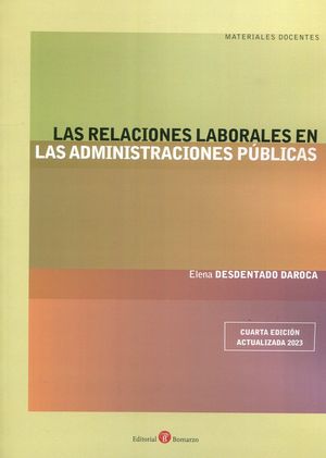 LAS RELACIONES LABORALES EN LAS ADMINISTRACIONES PÚBLICAS