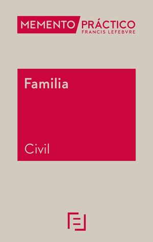 MEMENTO PRÁCTICO FAMILIA. CIVIL. 2024-2025