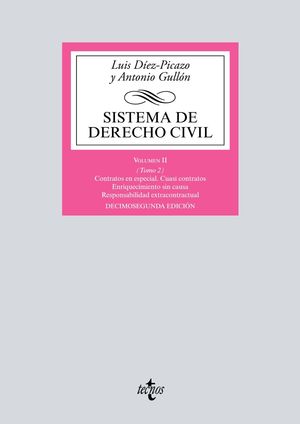 SISTEMA DE DERECHO CIVIL. VOLUMEN II. TOMO 2