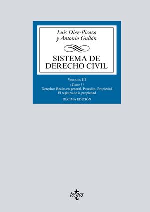 SISTEMA DE DERECHO CIVIL. VOLUMEN III. TOMO 1