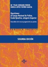 OPOSICIONES AL CUERPO NACIONAL DE POLICÍA, ESCALA EJECUTIVA, CATEGORÍA INSPECTOR