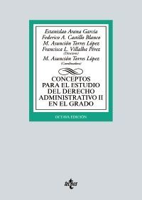 CONCEPTOS PARA EL ESTUDIO DEL DERECHO ADMINISTRATIVO II EN EL GRADO