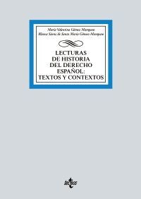 LECTURAS DE HISTORIA DEL DERECHO ESPAÑOL: