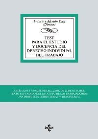 TEST PARA EL ESTUDIO Y DOCENCIA DEL DERECHO INDIVIDUAL DEL TRABAJO