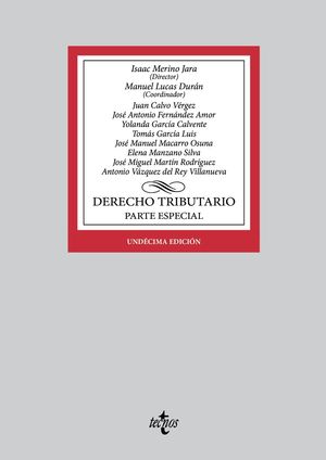 DERECHO TRIBUTARIO. PARTE ESPECIAL