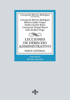 LECCIONES DE DERECHO ADMINISTRATIVO. VOL. II