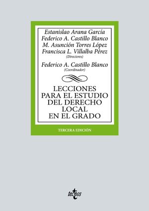 LECCIONES PARA EL ESTUDIO DEL DERECHO LOCAL EN EL GRADO