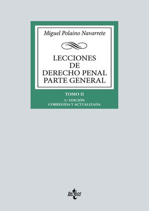 LECCIONES DE DERECHO PENAL. PARTE GENERAL