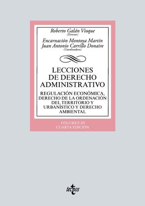 LECCIONES DERECHO ADMINISTRATIVO. VOL. III
