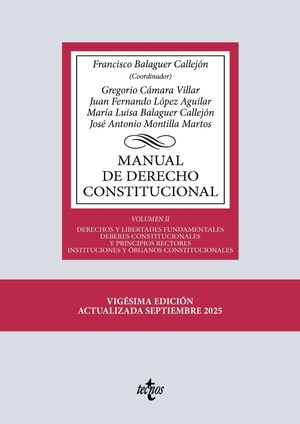 MANUAL DE DERECHO CONSTITUCIONAL.VOL. II
