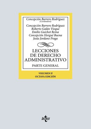 LECCIONES DE DERECHO ADMINISTRATIVO. VOL II