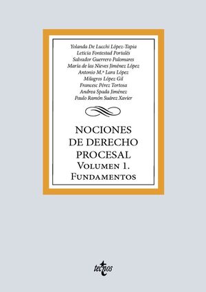 NOCIONES DE DERECHO PROCESAL. VOL 1