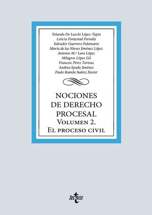 NOCIONES DE DERECHO PROCESAL. VOL 2