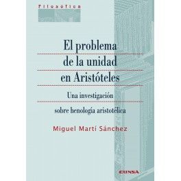 EL PROBLEMA DE LA UNIDAD EN ARISTÓTELES