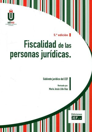 FISCALIDAD DE LAS PERSONAS JURÍDICAS