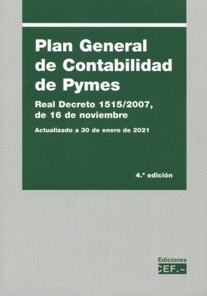 PLAN GENERAL DE CONTABILIDAD DE PYMES 2021